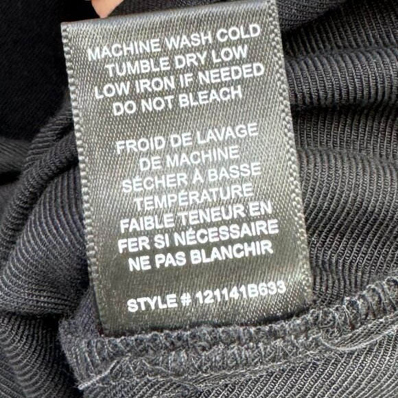 Rebecca Taylor Black Smocked Modern Peasant Blouse Large Long Sleeve - Picture 8 of 9